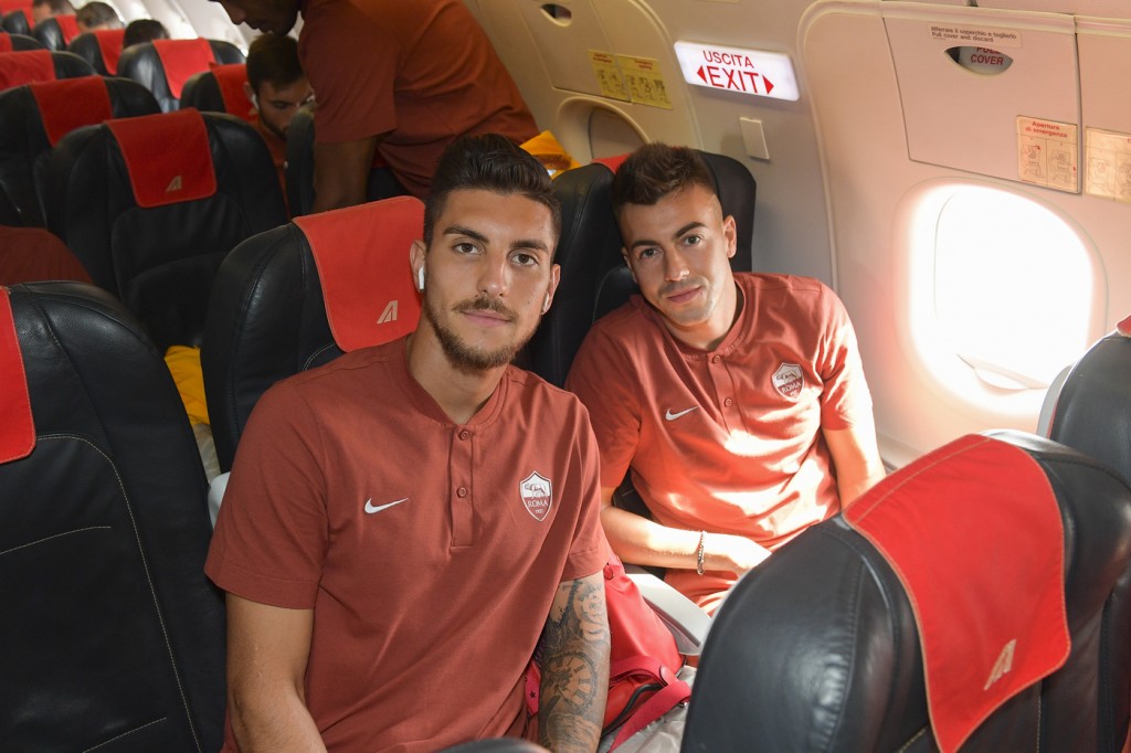 Pellegrini El Shaarawy Champions League, l'AS Roma in partenza per la trasferta di Madrid