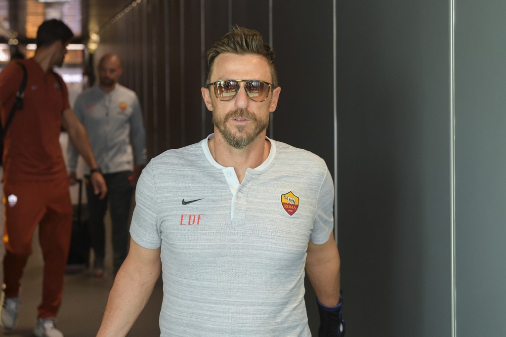 Di Francesco Champions League, l'AS Roma in partenza per la trasferta di Madrid