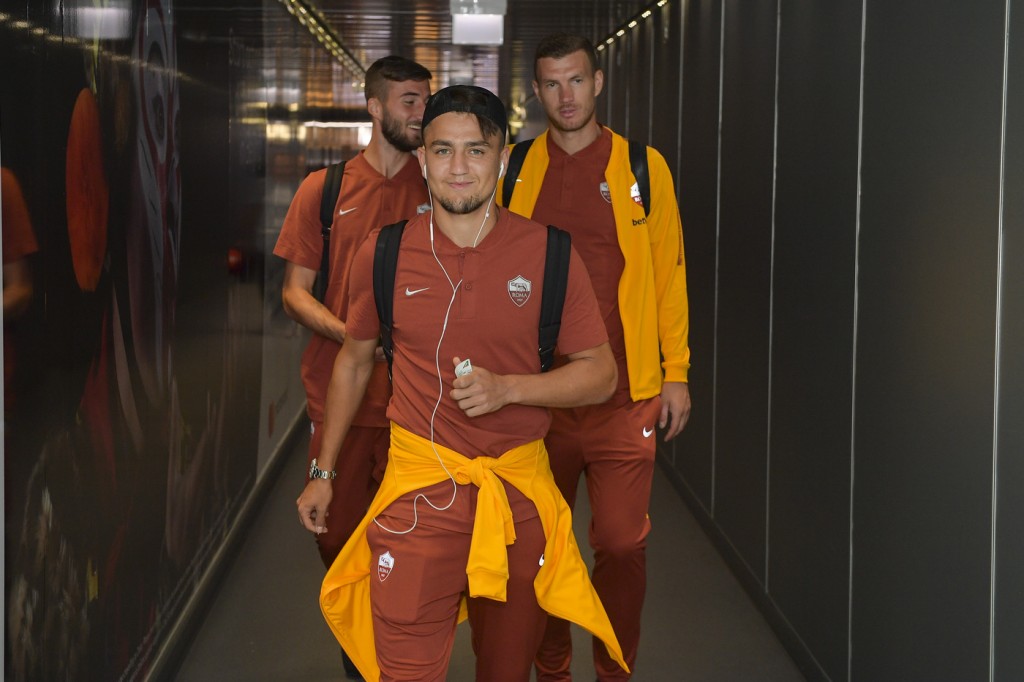 Under Champions League, l'AS Roma in partenza per la trasferta di Madrid
