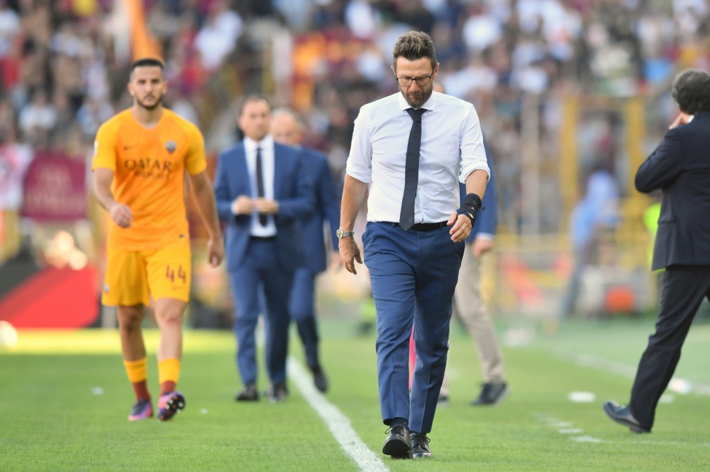 Di Francesco Bologna vs Roma - Serie A TIM 2018/2019