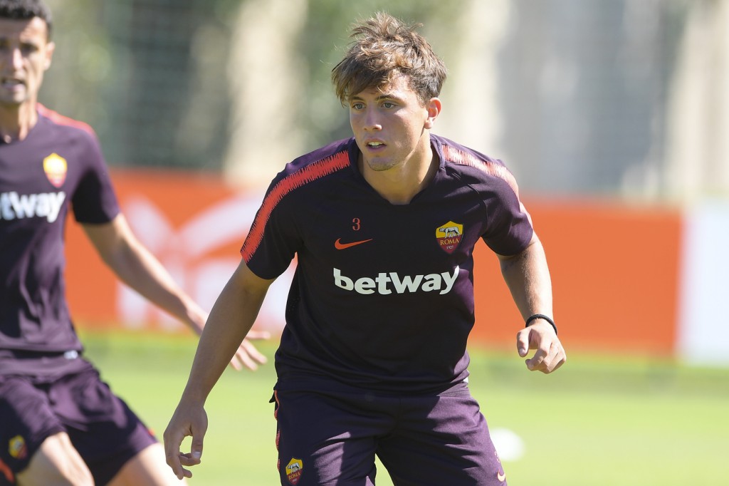 Trigoria_Allenamento_Roma_Luca Pellegrini