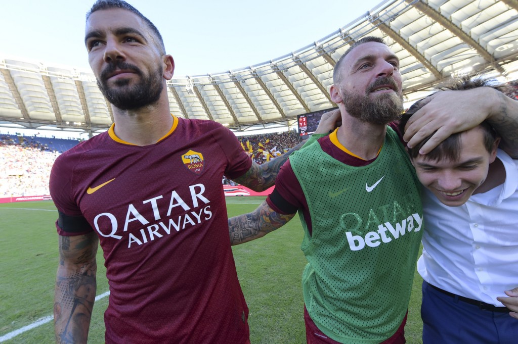 Roma-Lazio Kolarov De Rossi Coric