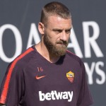 De Rossi Trigoria, sessione di allenamento dell'AS Roma