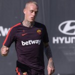 Karsdorp Trigoria, sessione di allenamento dell'AS Roma