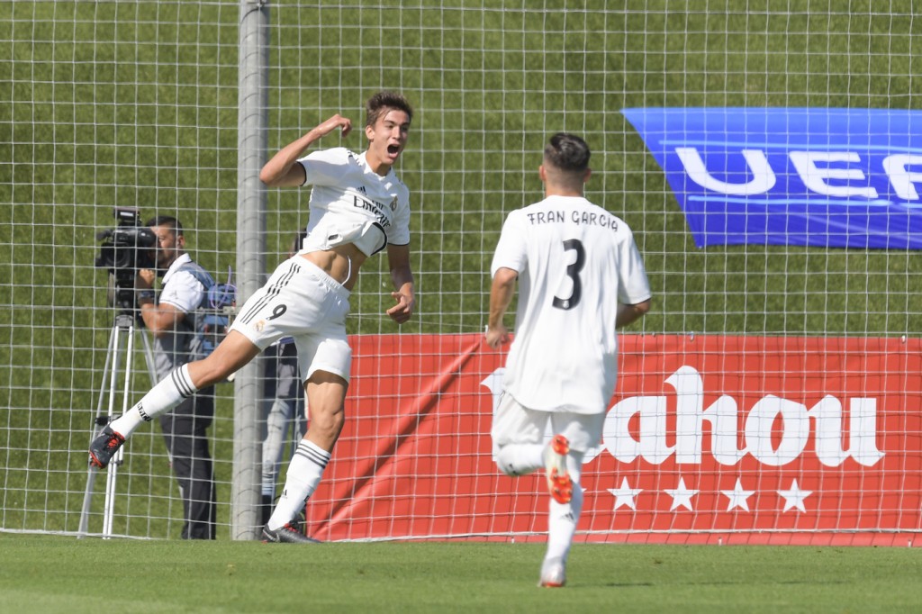 Ruiz Real Madrid vs Roma - Youth League 2018/2019