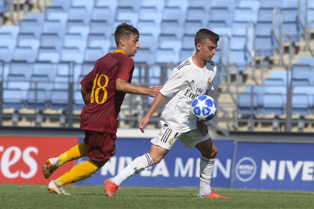 Cangiano Real Madrid vs Roma - Youth League 2018/2019