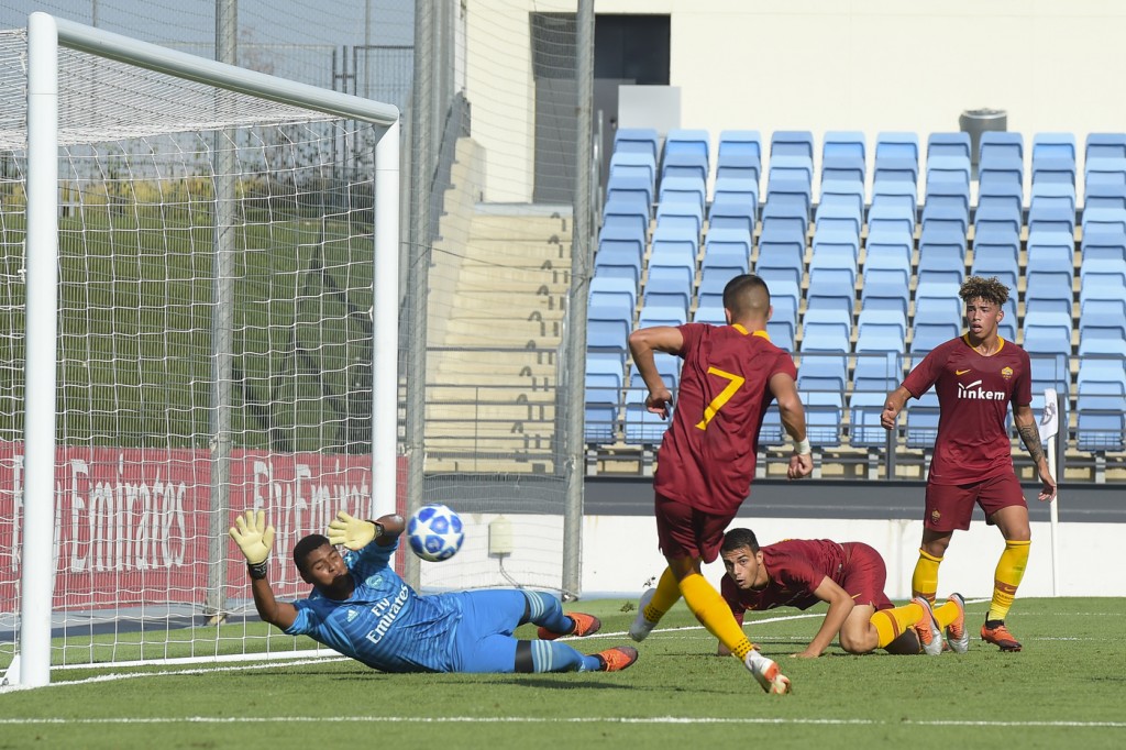 D'Orazio Real Madrid vs Roma - Youth League 2018/2019