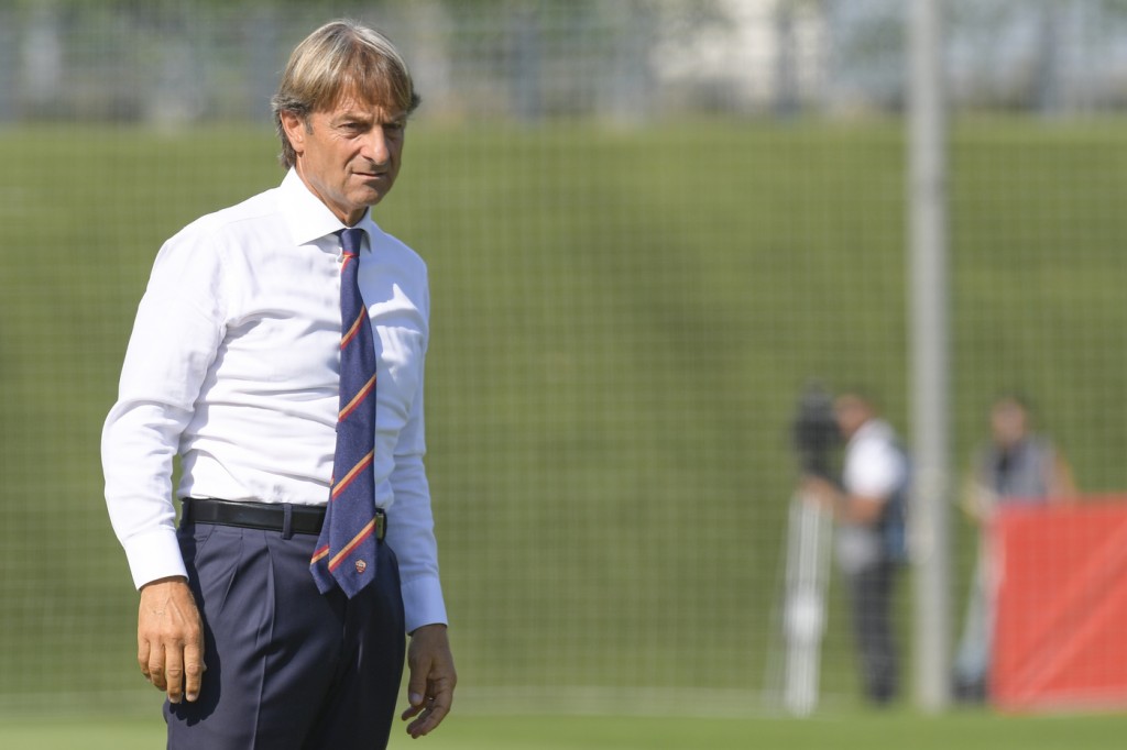Alberto De Rossi Real Madrid vs Roma - Youth League 2018/2019