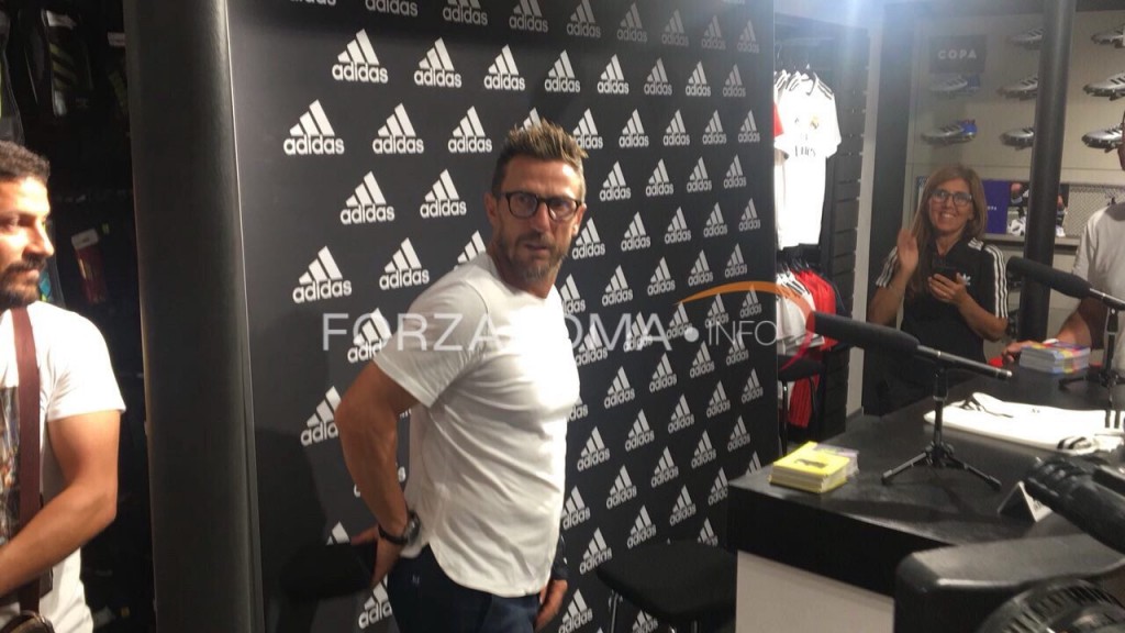 Di Francesco evento Adidas