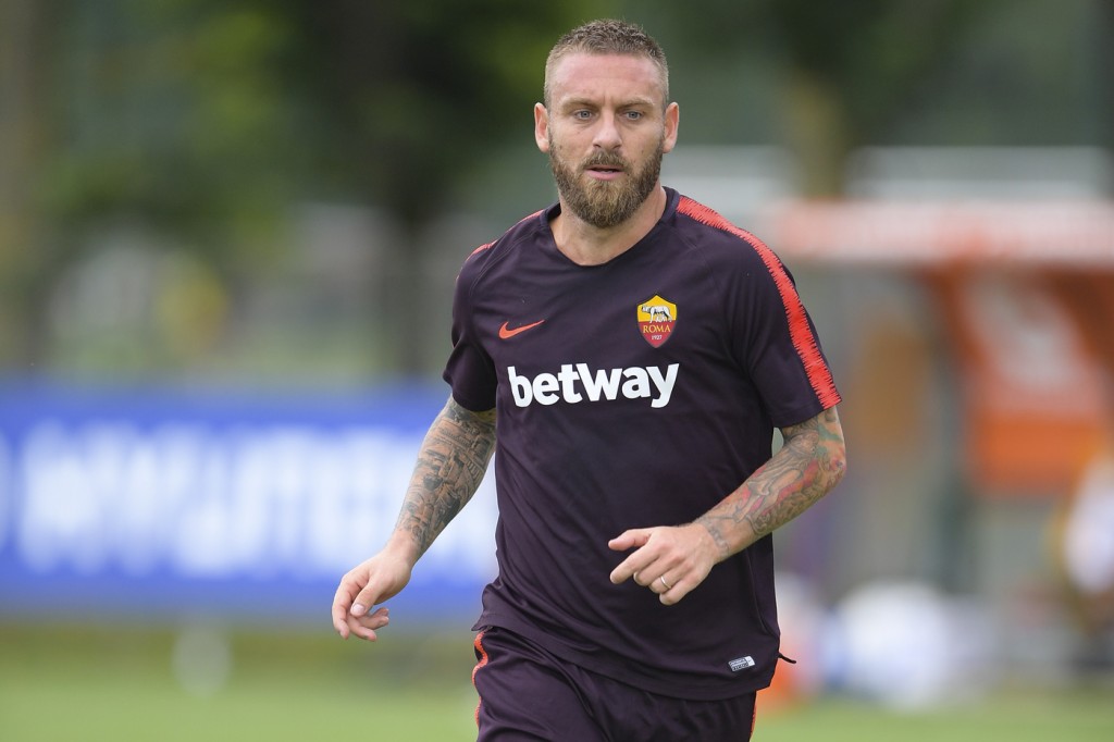 As Roma_Allenamento_Trigoria_De Rossi