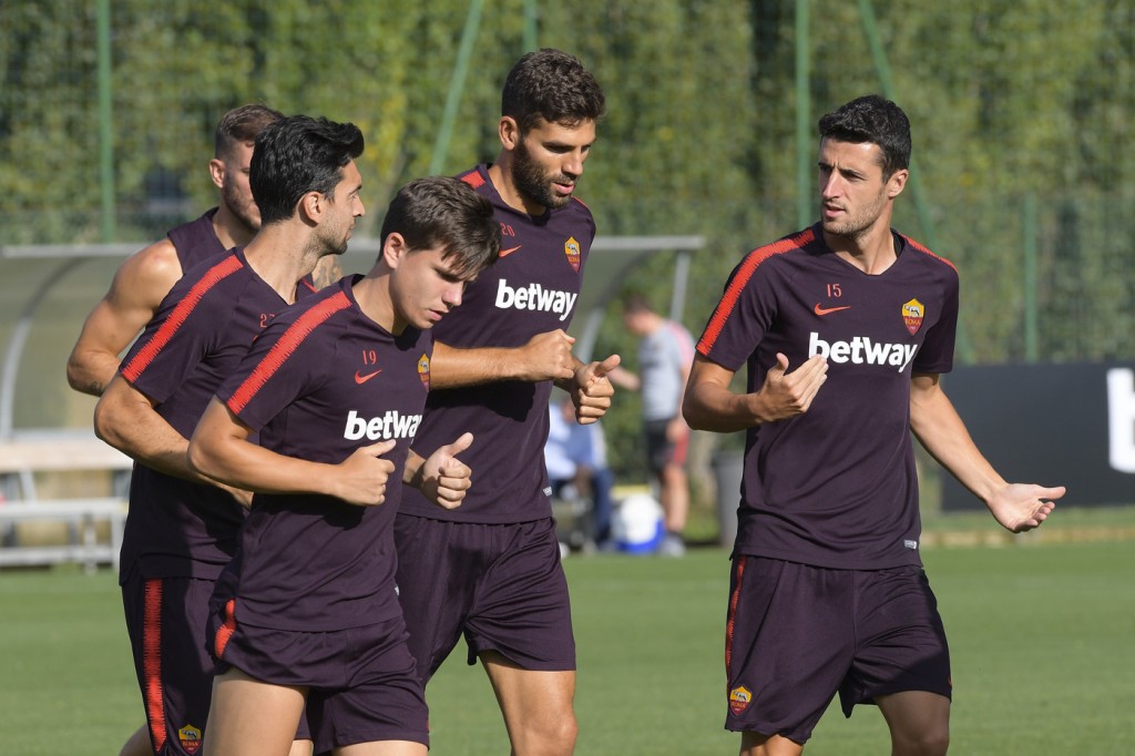 AS Roma_allenamento_Trigoria