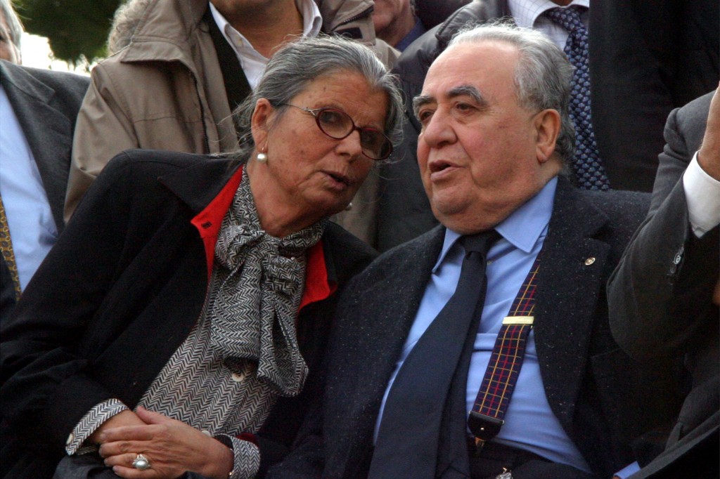 FRANCO SENSI E SIGNORA Maria Sensi