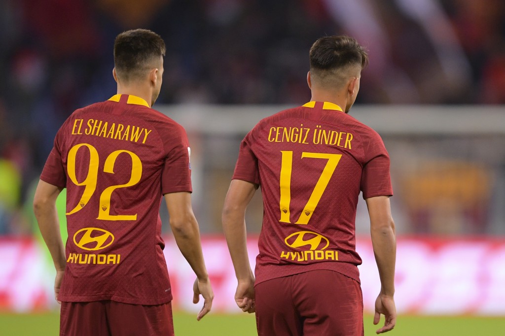 Under El Shaarawy Roma vs Frosinone - Serie A TIM 2018/2019
