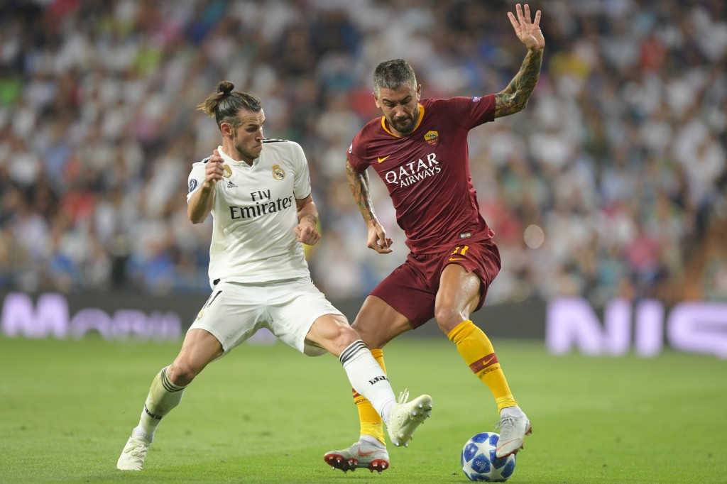 Kolarov Bale Real Madrid vs AS Roma -  Uefa Champions League 2018 2019