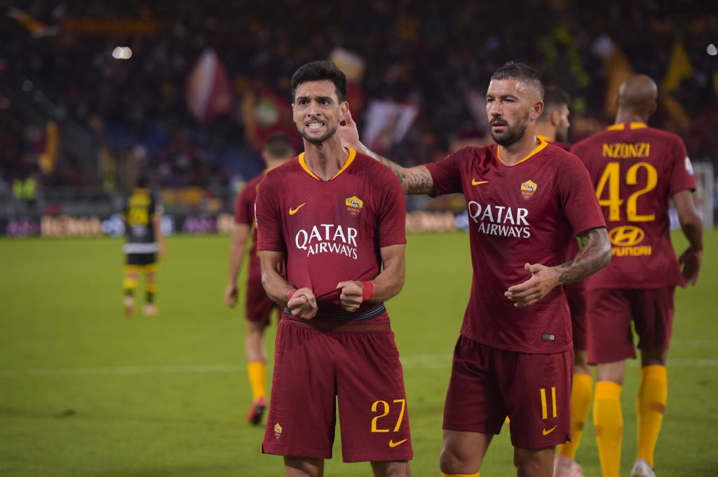 Pastore Kolarov Roma vs Frosinone - Serie A TIM 2018/2019