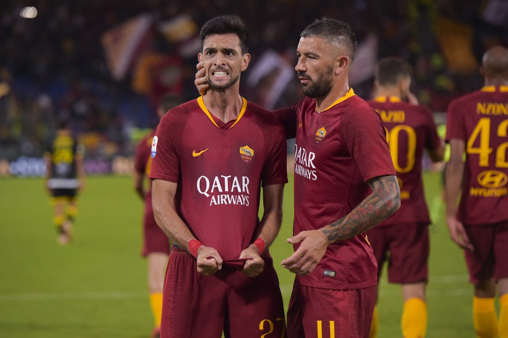 Pastore Kolarov Roma vs Frosinone - Serie A TIM 2018/2019