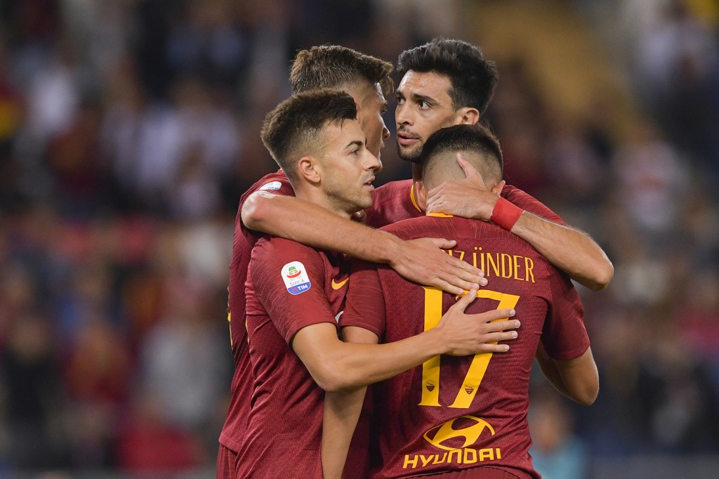 Pastore Under El Shaarawy Schick Roma vs Frosinone - Serie A TIM 2018/2019