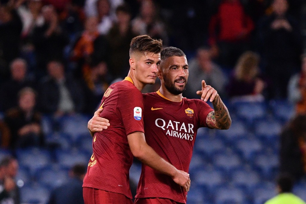 Kolarov Schick Roma vs Frosinone - Serie A TIM 2018/2019