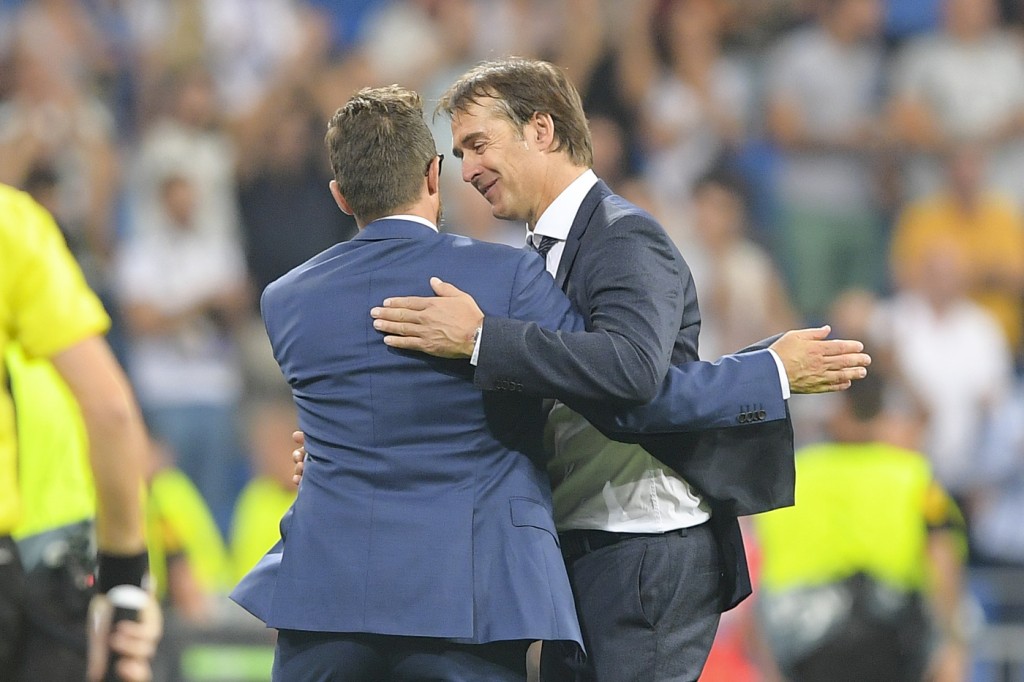 Di Francesco Lopetegui Real Madrid vs AS Roma -  Uefa Champions League 2018 2019