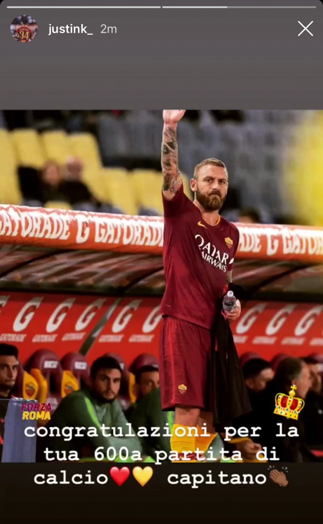 kluivert de rossi foto instagram