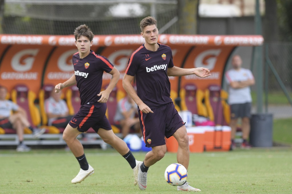 Schick Trigoria, sessione di allenamento dell'AS Roma