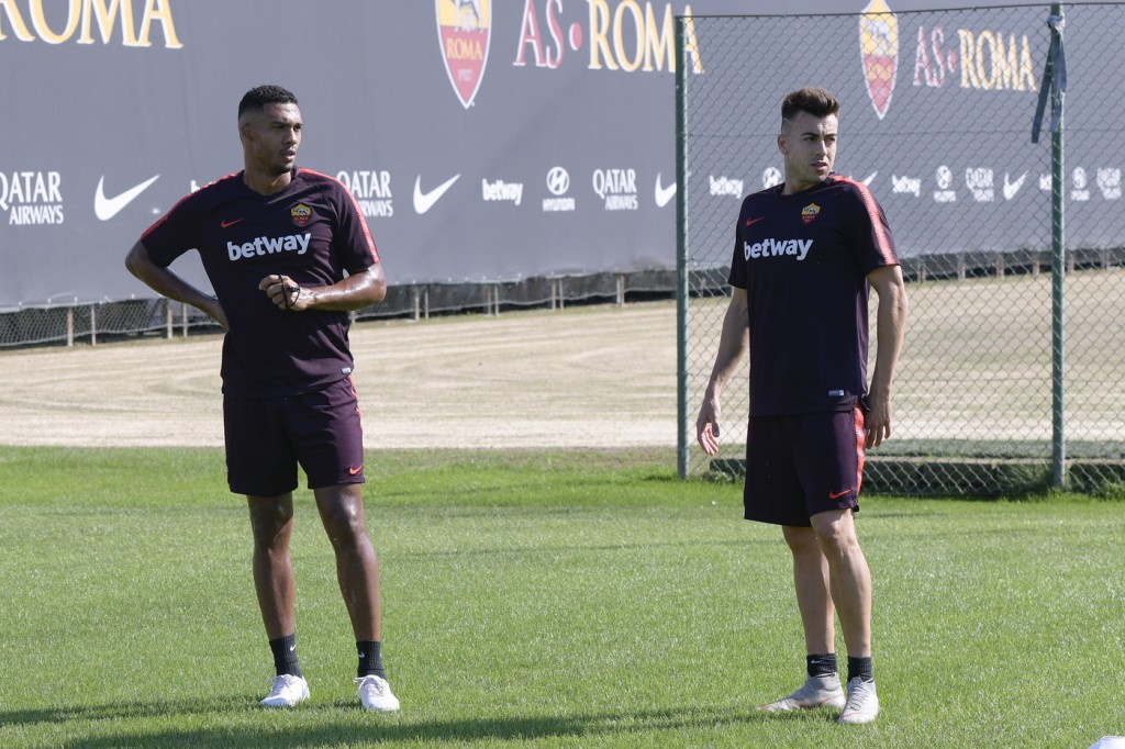 Trigoria_Allenamento_Roma_Jesus_El Shaarawy