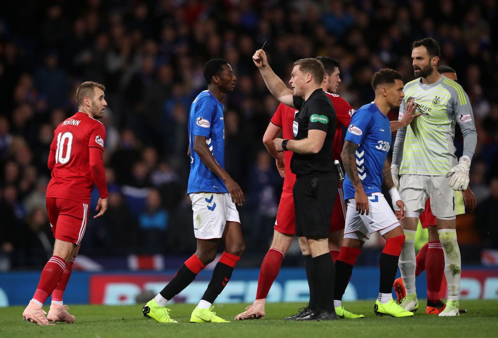 Sadiq Aberdeen v Rangers - Betfred Scottish League Cup Semi Final