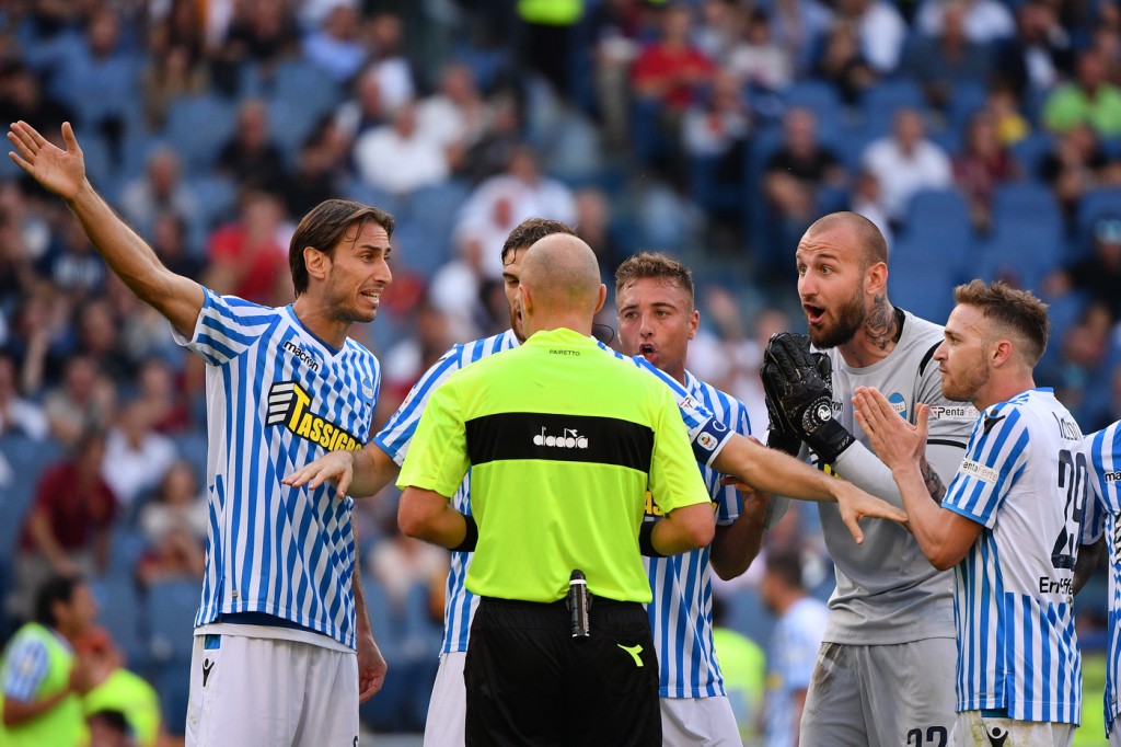 pairetto milinkovic Roma vs Spal - Serie A 2018/2019