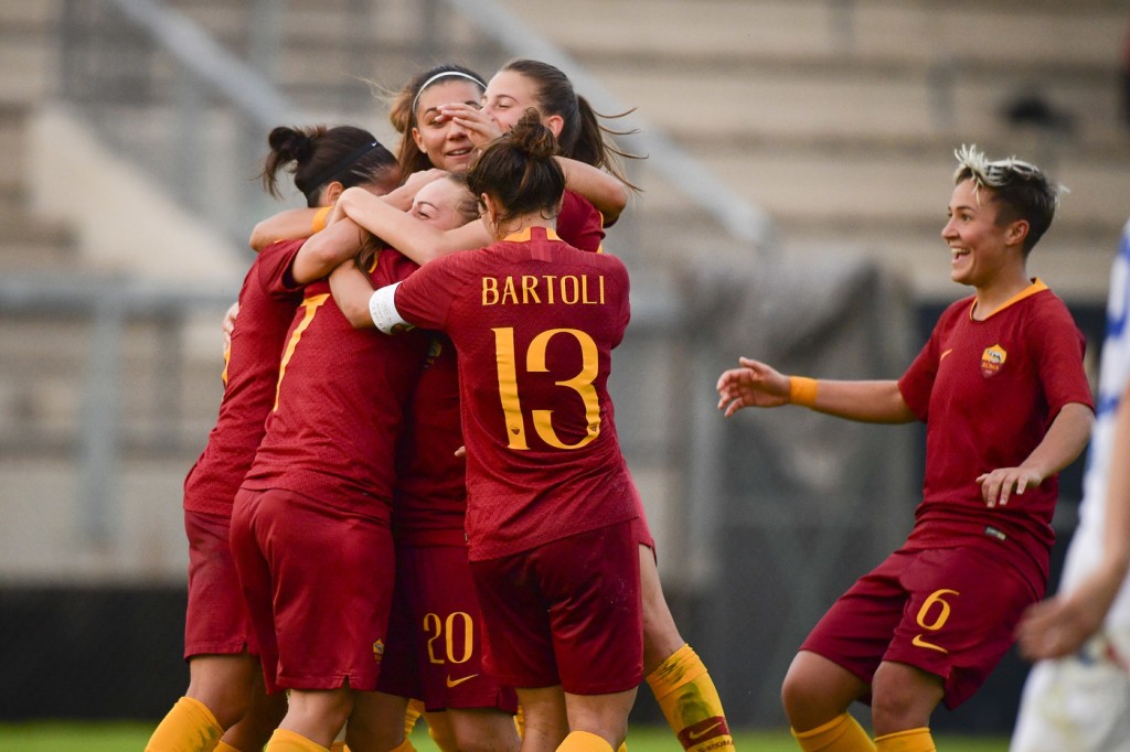 Roma vs Tavagnacco- Campionato Serie A femminile