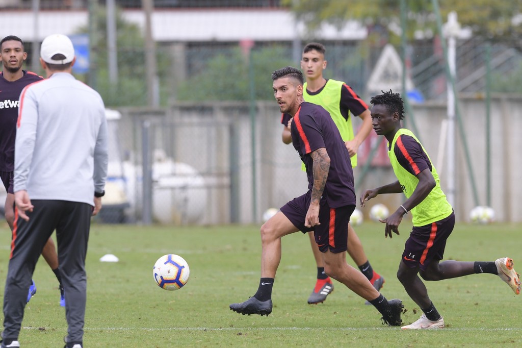 Trigoria_Allenamento_AS Roma_Lorenzo Pellegrini