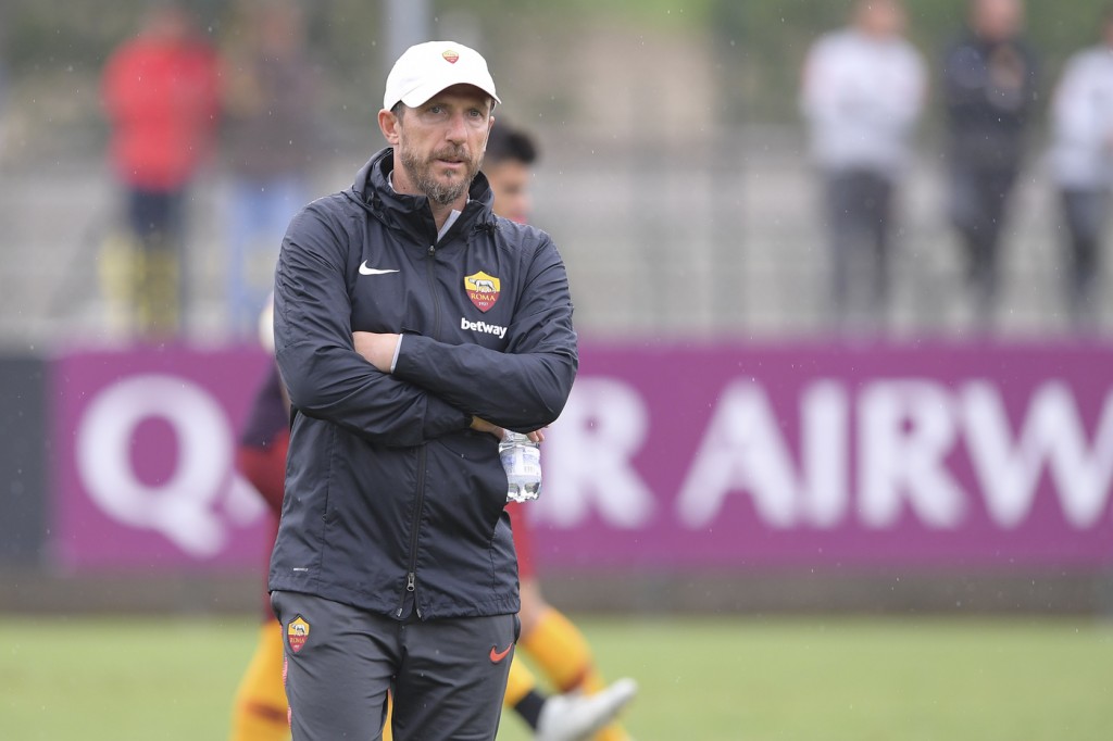 Di Francesco AS Roma vs Lupa Roma - Partita amichevole