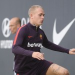 Karsdorp Trigoria, sessione di allenamento dell'AS Roma
