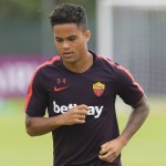 Kluivert Trigoria, sessione di allenamento dell'AS Roma