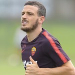Florenzi Trigoria, sessione di allenamento dell'AS Roma