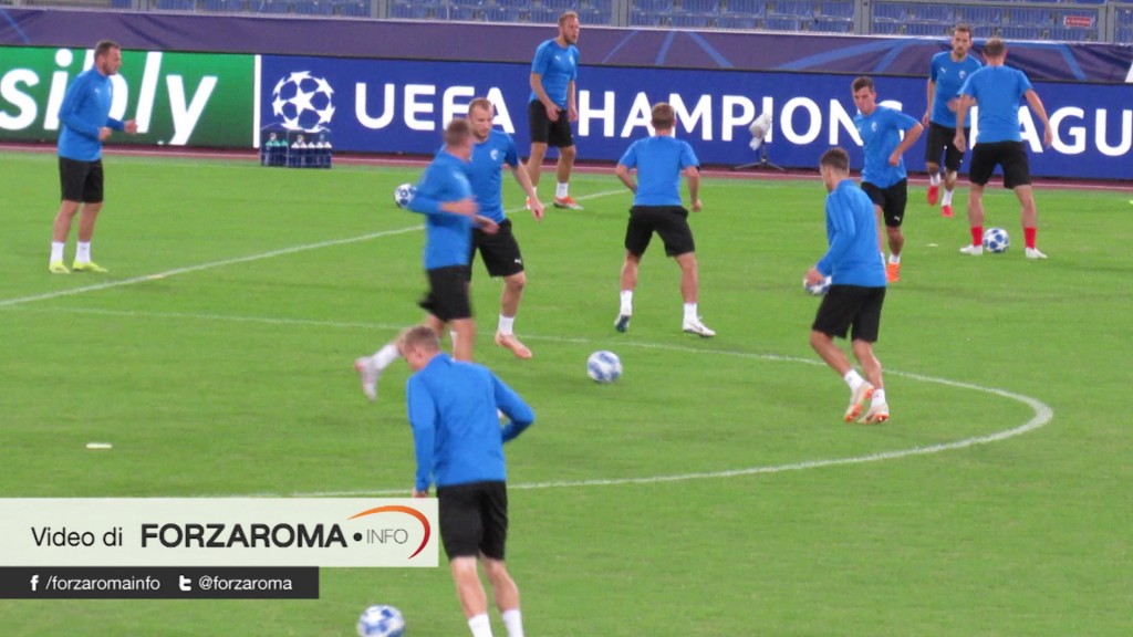 allenamento viktoria plzen frame video