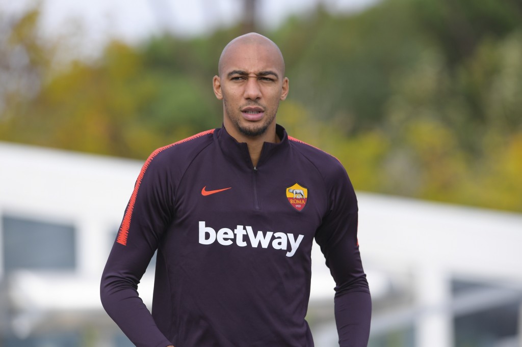 AS Roma_allenamento_Trigoria_Nzonzi