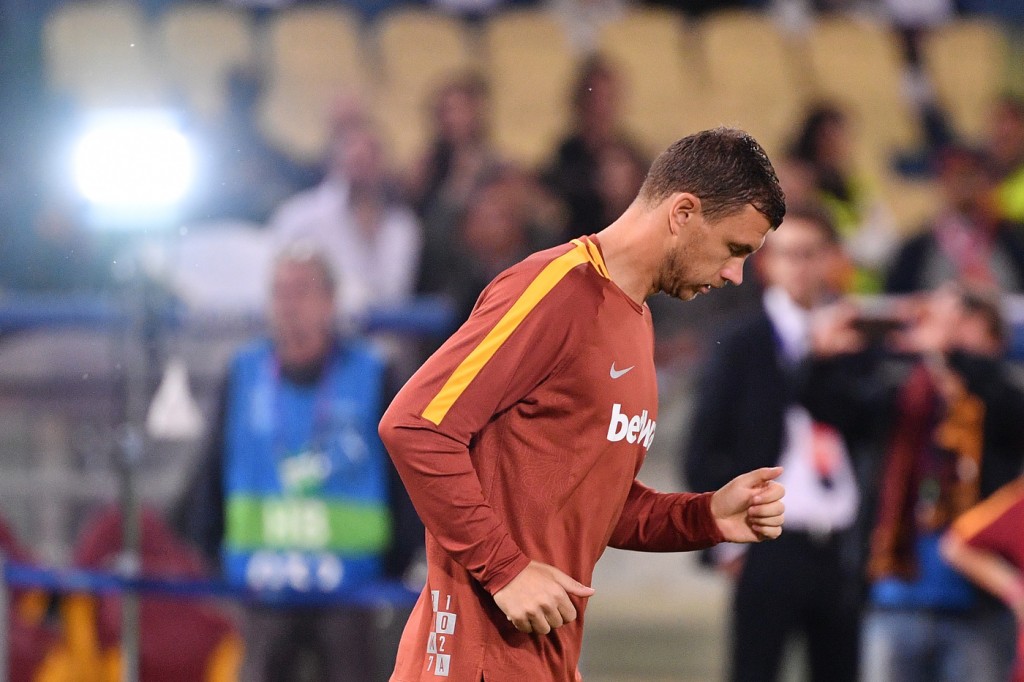 Roma-Viktoria Plzen Dzeko