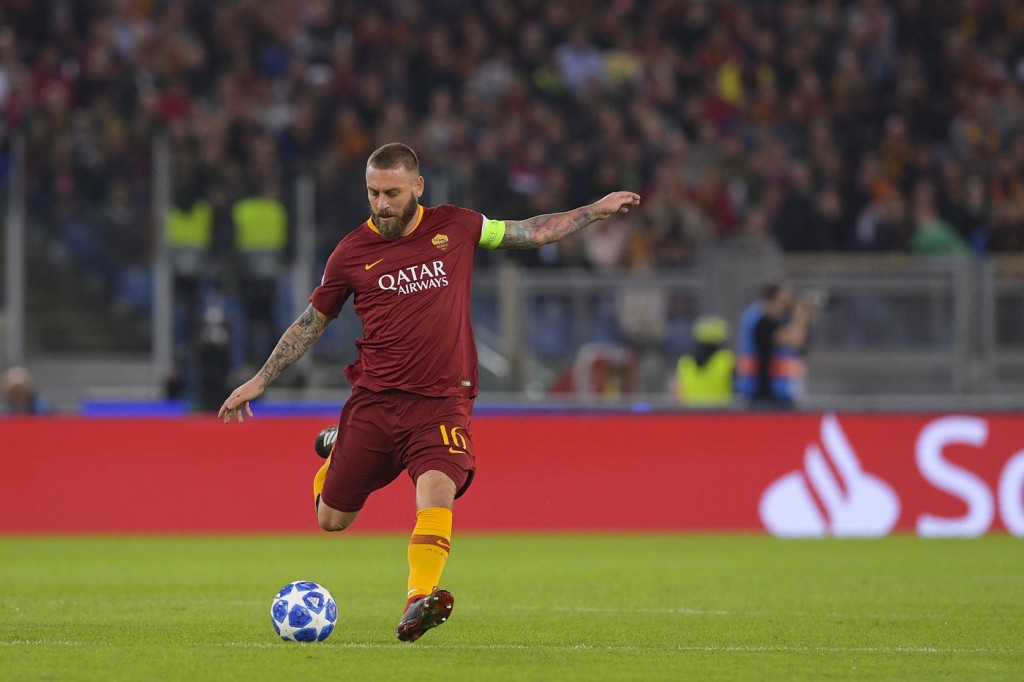 De Rossi AS Roma vs CSKA Mosca - Uefa Champions League 2018/2019