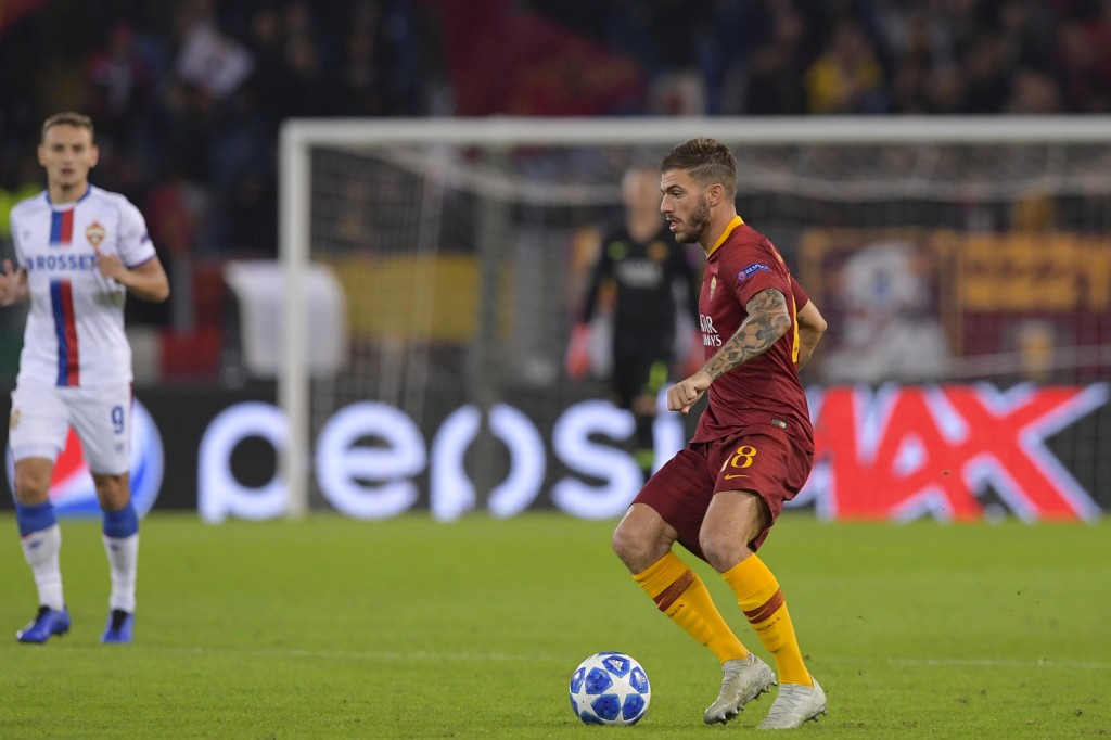 Santon AS Roma vs CSKA Mosca - Uefa Champions League 2018/2019
