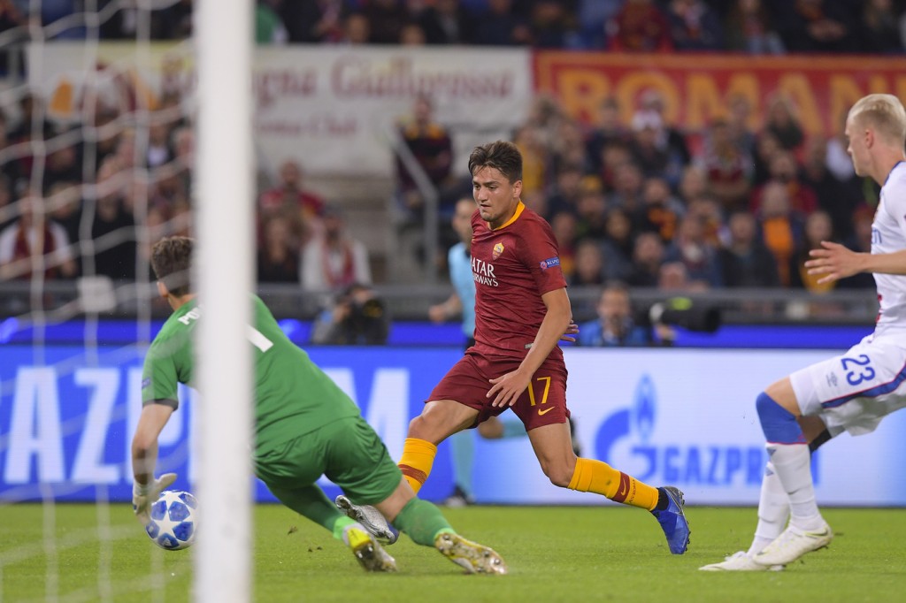 Under AS Roma vs CSKA Mosca - Uefa Champions League 2018/2019