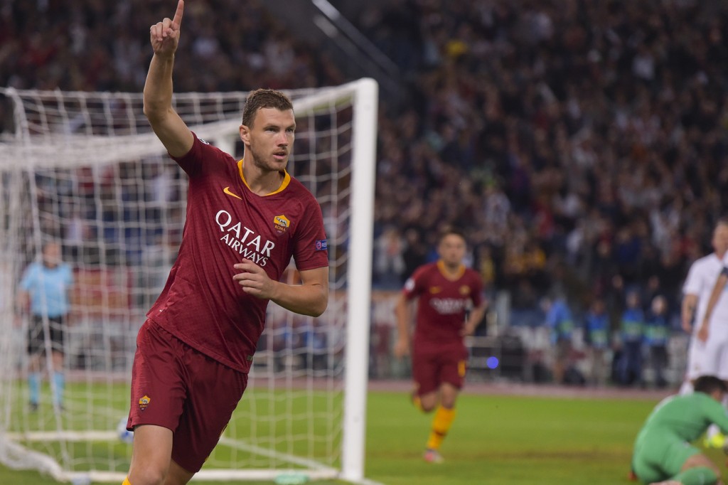 Roma-Viktoria Plzen Dzeko