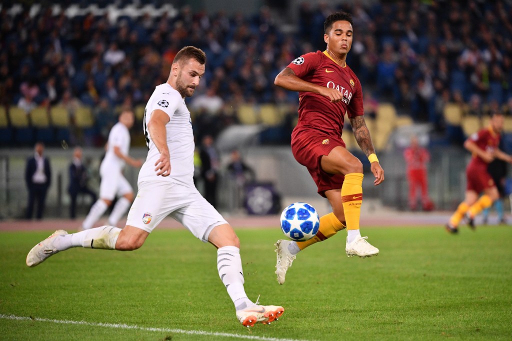Kluivert Roma vs Viktoria Plzen - Uefa Champions League 2018/2019