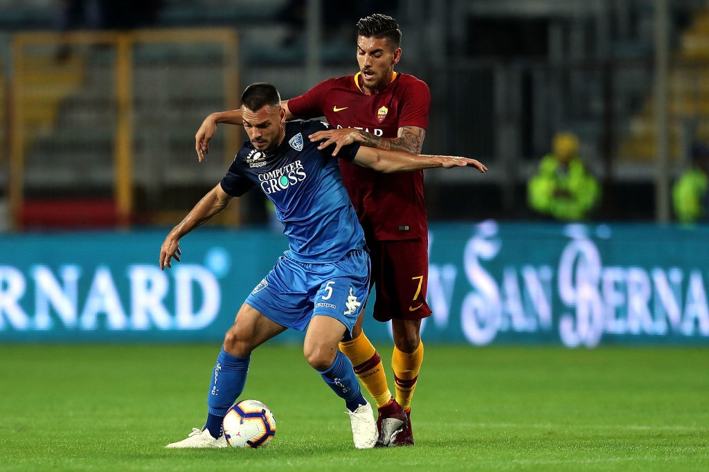 veseli Pellegrini Empoli v AS Roma - Serie A