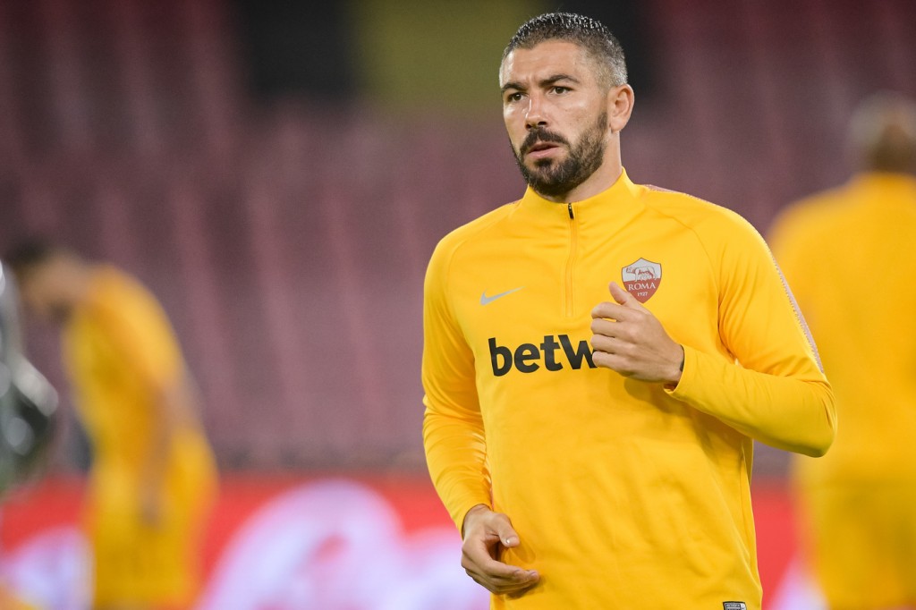 kolarov Napoli vs Roma - Serie A Tim 2018/2019