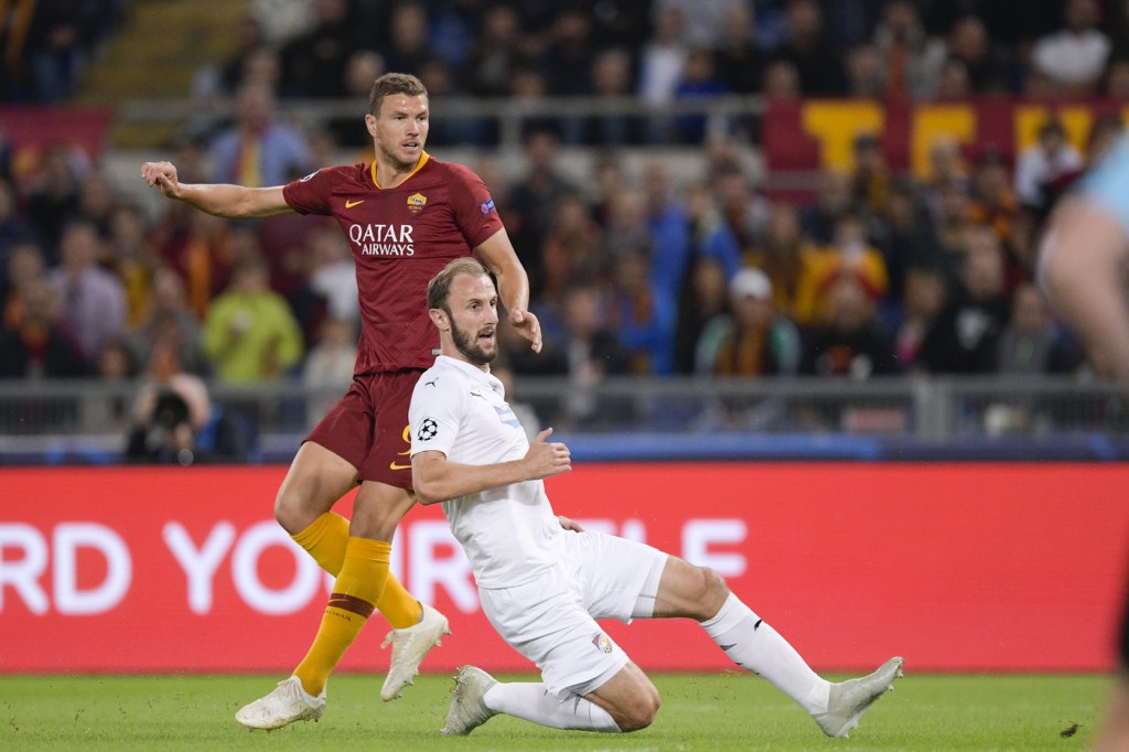 Dzeko Roma vs Viktoria Plzen - Uefa Champions League 2018/2019