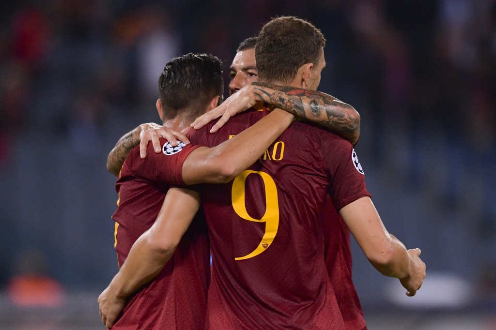 Dzeko Gol Roma vs Viktoria Plzen - Uefa Champions League 2018/2019