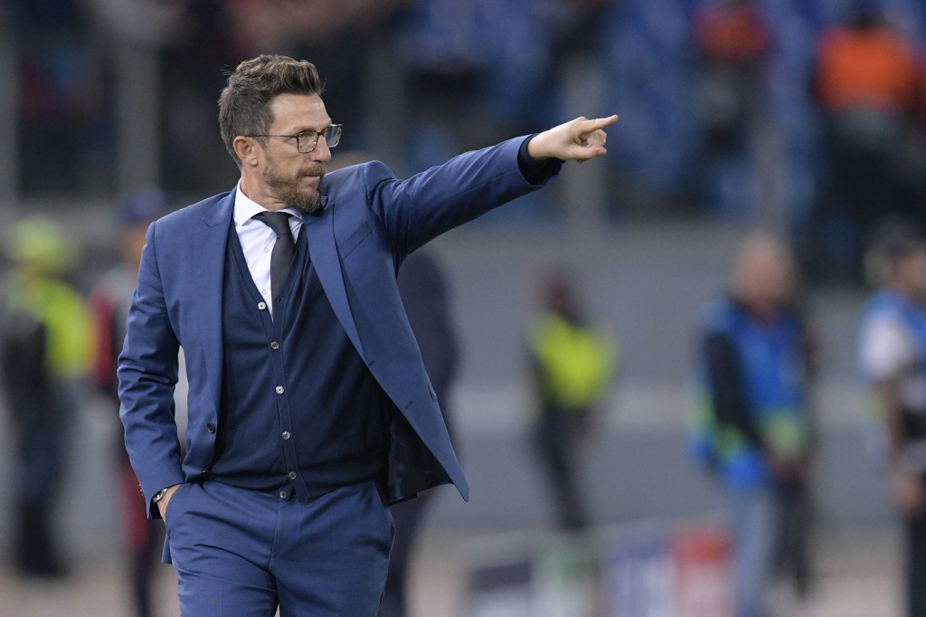 Di Francesco Roma vs Viktoria Plzen - Uefa Champions League 2018/2019