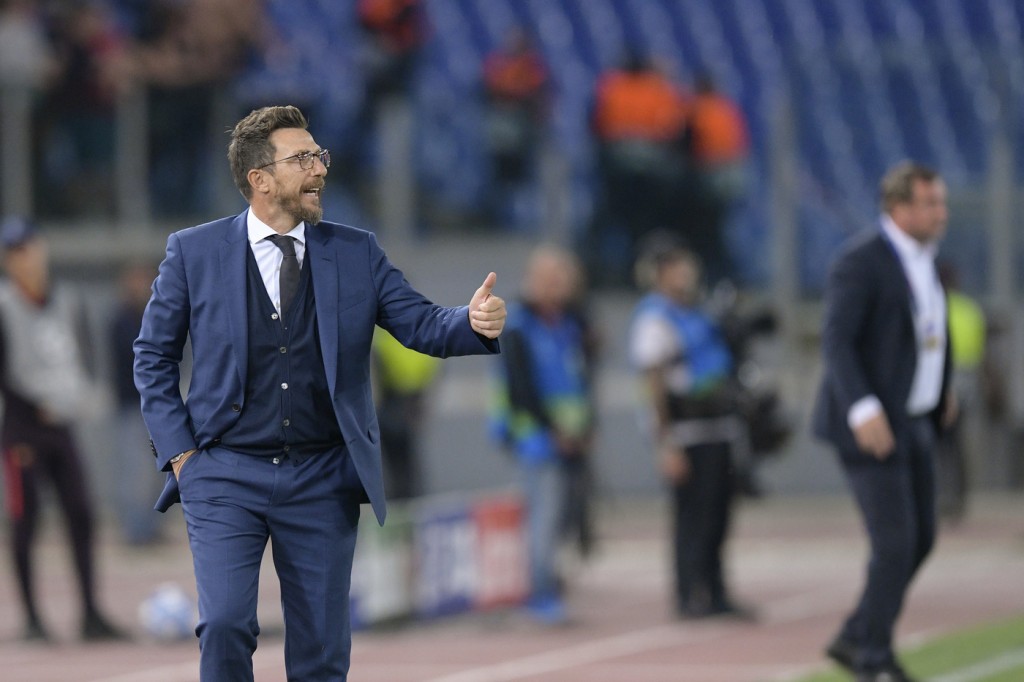 Di Francesco Roma vs Viktoria Plzen - Uefa Champions League 2018/2019