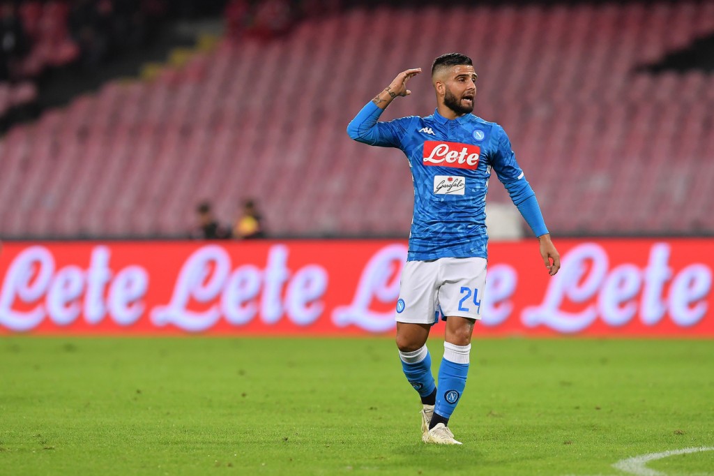 insigne Napoli vs Roma - Serie A TIM 2018/2019