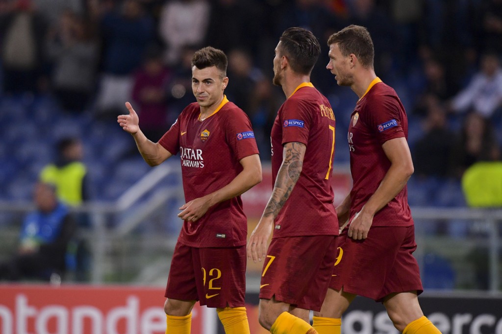 Roma-Cska Mosca El Shaarawy Dzeko Pellegrini